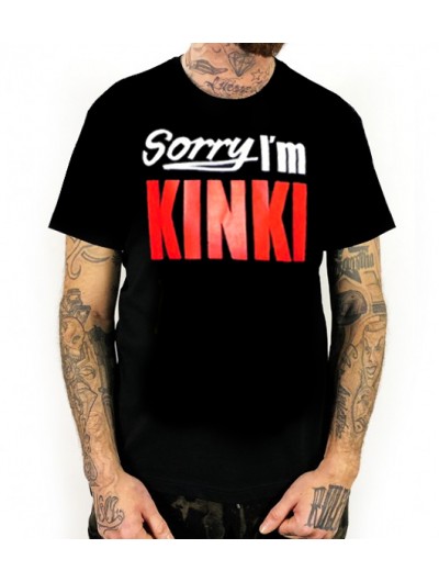 Camiseta Rulez Sorry i´m kinki Negra 